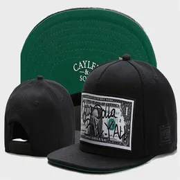 Hip Hop Sports Male Fashion Cayler & Sons DOLLA DOLLA BILL YALL Caps Snapback Hats Mens swag Cap gorras bones planas women basebal218p