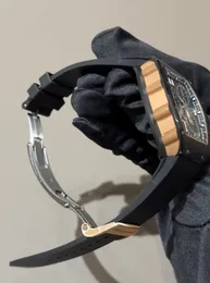 남성 여성 시계 블랙 리치 마이어 마일러 남자 고급 자동 기계적 스위스 시계 RM72 01 Made 54BY