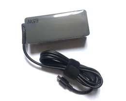 Adaptador de carregador de laptop de 65W para Lenovo 20V 3.25A Tipo-C Notebook Power Charger Genuine