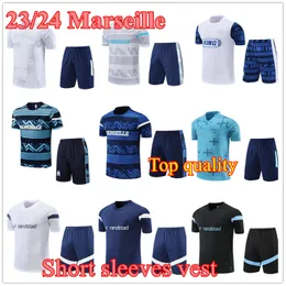 2023 마르세유 PAYET 축구 유니폼 남성 짧은 소매 트레이닝 복 23/24 Olympique de MarseilleS Survetement Maillot Foot Sportswear 최고 품질
