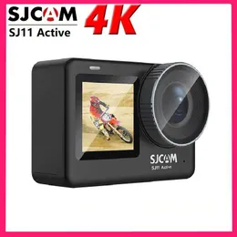 SJCAM SJ11アクティブデュアルスクリーンアクションカメラH.264 4K 30FPSアンチシェイクウルトラHDビデオライブストリーミングジャイロWiFiリモートスポーツDV