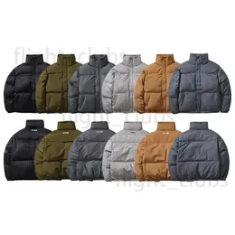 Nevoeiro linha dupla inverno para baixo jaqueta acolchoada roupas de pão masculino frio impermeável outerwear casaco rede vermelho quente espessamento