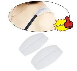 Roupa interior de silicone macio acessórios íntimos almofada de peito sutiã cinta almofadas titular anti deslizamento lingerie ombro almofadas ll