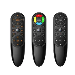 PC Remote Controls Q6 Pro Voice Control 2.4g Mouse Wireless Air Mouse with Gyroscope Backlit IR Learning for Android TV Box H96 MAX X96 TX6S DHXZJ