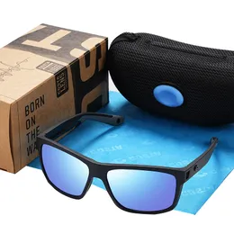 Retro Polarized Sunglasses Men Women Slack Tide Square Sun Glasses for Men Male Vintage Costas Driving Fishing Shades Oculos UV400