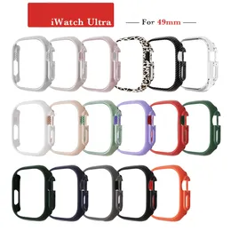 Mode och sport heta säljer Apple Watch Ultra Protective Case Applewatch8 Hollow Half Pack IWatch Watch Case