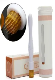 Taşınabilir DRS 40 PINS Dermaroller Terapi Sistemi Microbleedle Derma Roller Dermastamp Anti Skar Kırışıklık Çıkarma 5539641