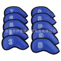 Autres produits de golf Clubs Cap Sleeve Rod Head Net Tissu Club Heads Cover 231115