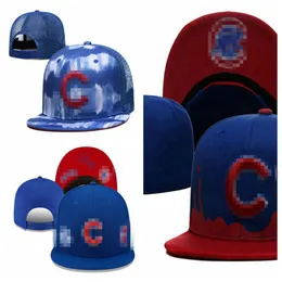 Cubses- C litera czapki baseballowe Hip Hop Cap Gorras Bones Kobiety Regulowane mężczyźni Unisex Sport Hip-Hop Snapback Hats