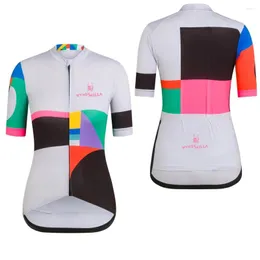 سباق السترات Wyndymilla Jersey vrouw Zomer Fietsen Kleting Mtb Fiets uniform Sneldrogende En Ademende Stof