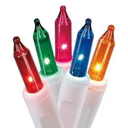 Многоцветные мини-лампочки накаливания, праздничное освещение, 22 5 футов, автор: