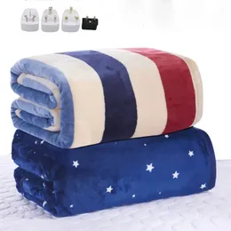 Электрическое одеяло 110-220 В, толще, одинарный электрический матрас, термостат, электрическое одеяло, защитное электрическое нагревательное одеяло, теплое электрическое одеяло 231116