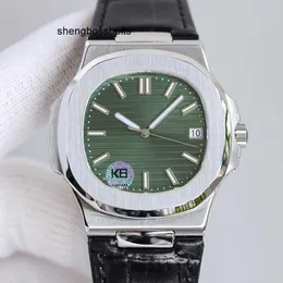 Luxuriöse Top-Uhr für Herren, automatische mechanische Uhr mit olivgrünem Zifferblatt, transparente Rückseite, 40 mm, Saphir, wasserdicht, modische Business-Armbanduhren, Montre De Luxe
