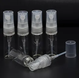 2ml/3ml/5ml/10ml Återuppfyllbar spray parfymflaska Glas Resor Tom Atomizer Flaskor Kosmetisk förpackningsbehållare