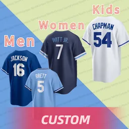 7 Bobby Witt Jr. Beyzbol 17 Hunter Dozier Jersey 13 Salvador Perez 15 Whit Merrifield Andrew Benintendi Adalberto Mondesi Zack Greinke Carlos Santana Brett Custom