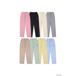 Designers Casual Pant Mens byxor Sweatpants Ami Fashion Br Macaron broderi älskar avslappnad mångsidig rak benbyxor höst vinter lös mens kvinnor Terry Gua