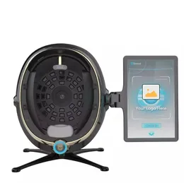 Portable 3D AI Face 2023 Portable 120 GB Digital Skin Scanner Magic Mirror Analyzer Ansiktsskinanalysator för rynka akne