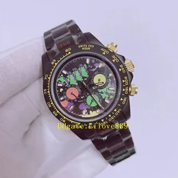 Mężczyźni Watch 116505 40 mm Ceramics Dial Pasp Sports 3235 Automatyczne mechaniczne męskie zegarek na nadgarstek 116515 U1