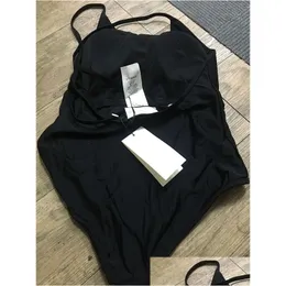 Badebekleidung, Badeanzug, Spitzen-Bikini-Set, Bodysuit, Damenmode, Badebekleidung, auf Lager, nackt, schwarz, Y-Badeanzüge, Tags, Drop-Lieferung, Sport, Outdo, Dhvxw