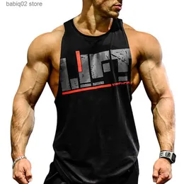 Canottiere da uomo Canottiere da palestra Canottiere da uomo Abbigliamento fitness Canotte da bodybuilding da uomo Canotte estive da palestra per uomo Canottiere senza maniche Camicie Taglie forti T230417