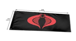 Cobra Gi Joe Gartenflagge für Haus, Veranda, Willkommen, Urlaub, Dekoration, 100D Polyester, Digitaldruck mit schnellem Versand