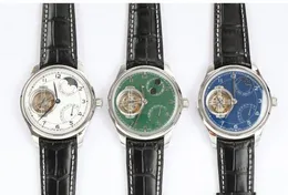 BBR Luxury Watch Portugieser Constile Power Tourbillon "150th Anniversary"、94850ムーブメント、65時間の電力貯蔵、月面ディスク、電源保管ディスプレイ。 44* 13.4mm