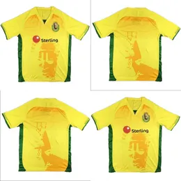 23/24 Bendel Insurance Soccer Toccer Coureys Nigerian Professional Football League2023 2024 Men Home Home Yellow Football Shirt S-2XL