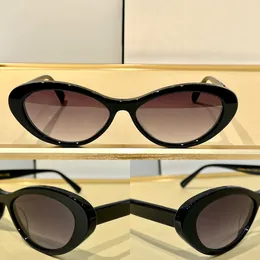 Glänzende schwarze graue schattierte Katzenaugen-Sonnenbrille für Frauen-Sonnenbrille-Sonnenbrille-Sonnenschutz-UV400-Brillen mit Kasten