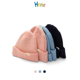 Caps Hats Hnne Autumn Winter Warm Beanie Unisex Adult Kids Family Matching Knit Hat Women Men Boys Girls Woolen Cap 231115