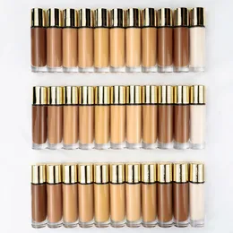 Foundation Round Bottle 12 Color Matte Moisture Waterproof All Kinds Skin Private Label Liquid Foundation Custom Base Make Up Bulk Makeup 231116