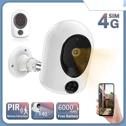 Nouveau 3MP WIFI Mini caméra de Surveillance 6000mAh batterie Rechargeable IR caméra de nuit vidéo de sécurité étanche petite caméra IP