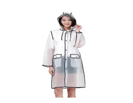 Tour Men Plastic Long Thick Waterproof Backpack BbybZe Women Poncho Raincoat Hooded Ladies Hiking Schoolbag Rai Rainwear Ekdnc4891510