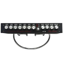 Freeshipping Car Audio EQ Tuner Frequency Divider Car Audio Amplifier Equalizer 7 Band med Subwoofer 12V MOPJL