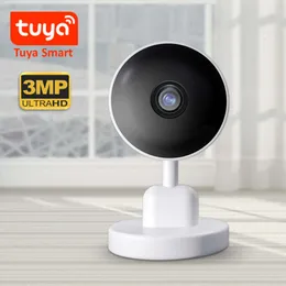 New Tuya Smart 3MP Indoor Security Camera for Baby Monitor Dog Camera Motion Detection 2-Way Audio Night Vision Cloud Storage