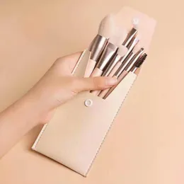 Makeup Brushes 8Pcs Portable Professional Brush Set Soft Bristle Blusher Eyeshadow Blending Concealer And Tools