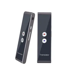 Traduttore Bluetooth intelligente T8 transfrontaliero Sincronizzazione vocale Traduttore Stick di traduzione tempestivo multilingue