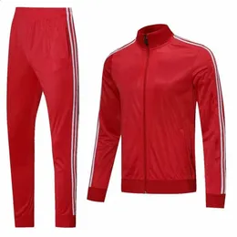 Mens Tracksuits Tracksuit Homens Sportswear Outono Listrado Zip Jaqueta Calças Set Sweatsuit Womens Treinamento Esportivo Suor Ternos 231116