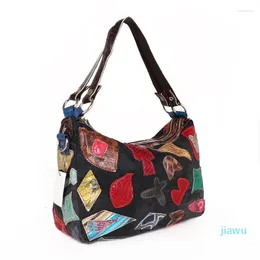 Evening Bags Casual Bag Leather Women's Contrast Sheepskin Color Block Crossbody Handbags