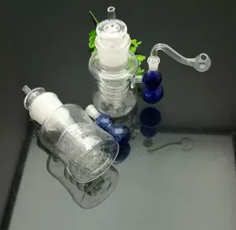 Pfeife Mini Shisha Glasbongs Bunte Metallform Externer Kürbisteller Seidenglas Milchflasche Wasserkocher Wasserpfeife Wasserkocher