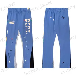 Mens Galerias Calças Galleryes Sweatpant Mens Designers de Alta Qualidade Calças Homens Calças Studios Vermelho Flare Calças Sweatpants Homens Jogger Moda Hip Hop Calças Casuais A3