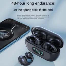 Yijin Fone de ouvido eletrônico Bluetooth Modelo privado TWS Redução de ruído Bateria de longa duração HD Display digital Fone de ouvido Bluetooth sem fio para esportes