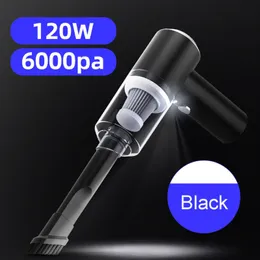 Powerful Small Car Vacuum Cleaner with Permanent Led Fluorescent Lights That Do Not Reduce Low Noise Fast Vacuum Cleaner