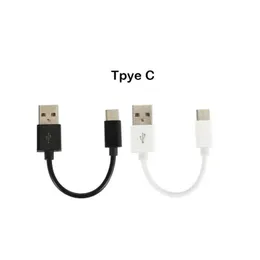 10cm 20cm USB Cable For Android Phone Vape Pen Box Mod Device 5A Data Cables Type C Charging Cables