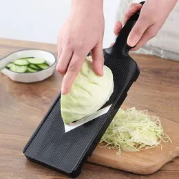 Fruktgrönsaksverktyg Kål Grater Japanese Sallad Spån Skivning Artifakt Rundkål Lila kål Strimlad Special Planer 230417