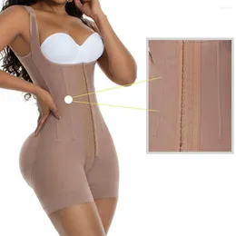 Women's Shapers Colombianas Fajas Body Women Shapewear One-Packi Bodysuit Waist Trainer Pield Bulifter Schuting Plus Size