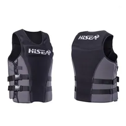 Professional Life Jacket Vest Adult Buoyancy Lifejacket Protection Waistcoat for Men Women Swimming Fishing Rafting Surfing1261N