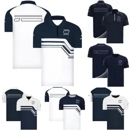 Zestawy wyścigowe 2022 2023 Formuła 1 T-shirty Nowe koszulka T-shirt F1 Racing Polo Shirts Jersey Summer Fashion Team Fan Thirt krótkie rękawy