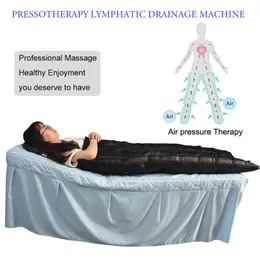 الهواء الجديد Pressotherapy سروال الصرف اللمفاوي سراويل تنحيف الجسم مدلك بدلة الجسم الأشعة تحت الحمراء مع استرخاء العضلات بطانية وعلاج الضغط