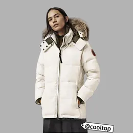 Designer canadense ganso winter women jacket Down Duck White Duck Provó Parker Colar Coloque de Colo