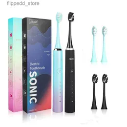 Toothbrush Seago S2 Electric Toothbrush Usb Rechargebale Electric Teeth Brush Gum Care Teeth Whitening Cleaner 2 Minute Timer 5 Work Modes Q231117